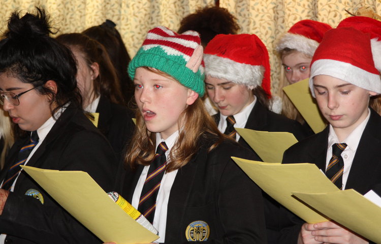 Image of Carols for local residential home