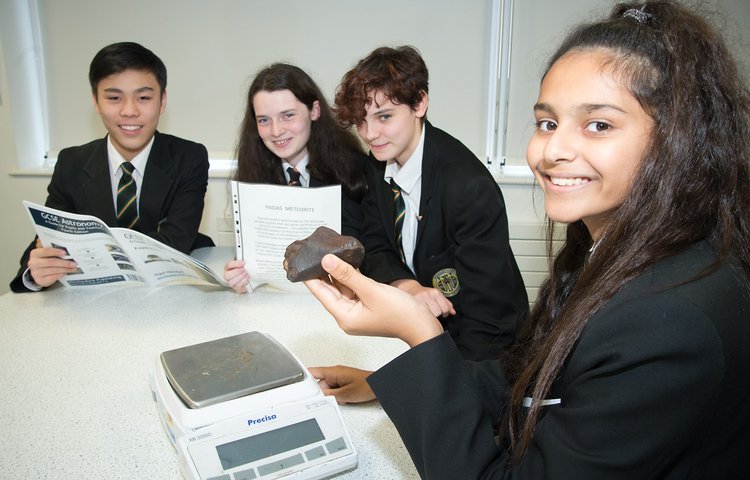 Image of Astronomy club pupils have something out of this world