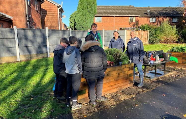 Image of Eco Committee spruces up local community area