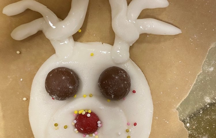 Image of Christmas fun in Food Technology class