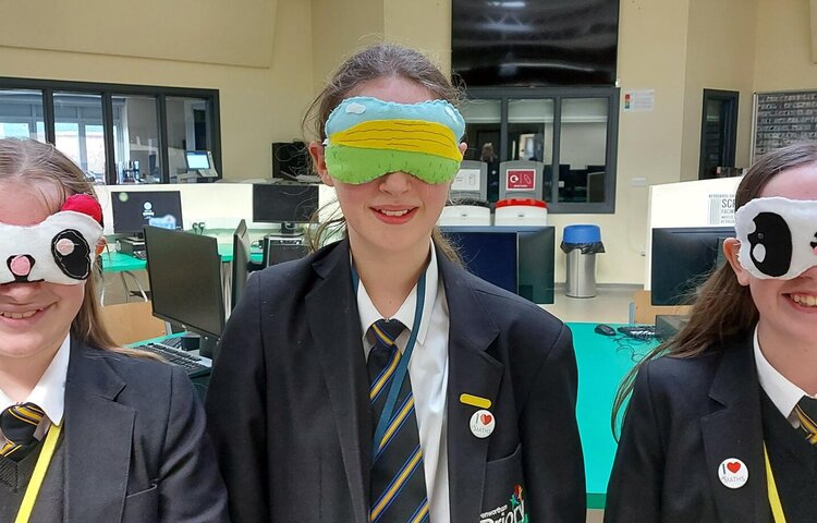 Image of Year 8 Are Seeing Eye  To Eye in Design Tech