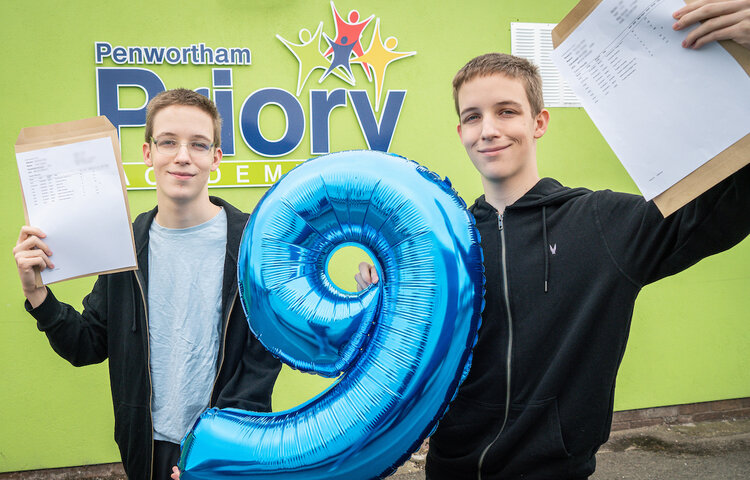 Image of GCSE Results Day - Alfie and Tom's story