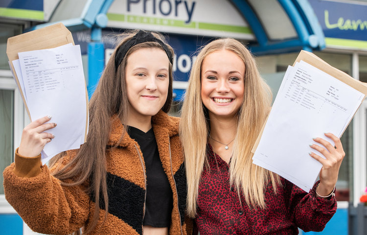 Image of GCSE results day - The girls' stories