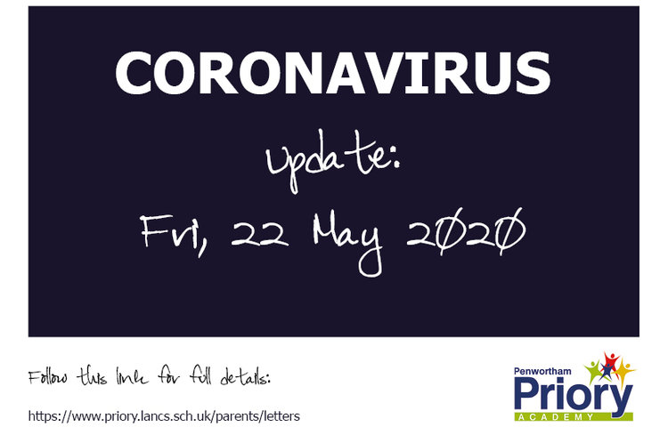 Image of Response to Coronavirus - Update 22 May