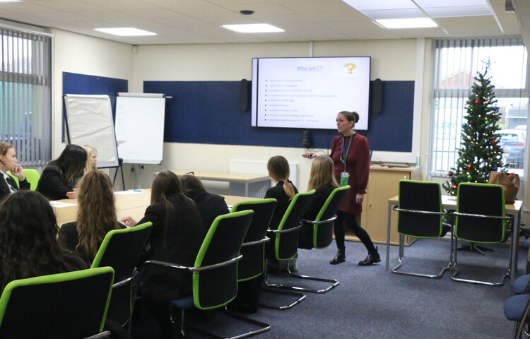 Image of Year 11 Childcare talk careers in health and social care