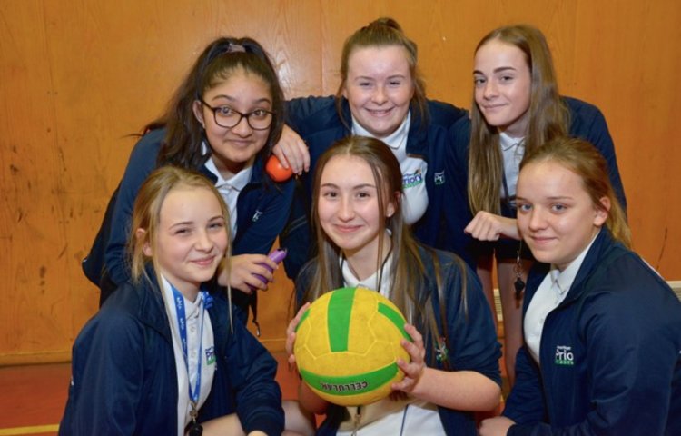 Image of Priory girls help primary pupils become shooting stars